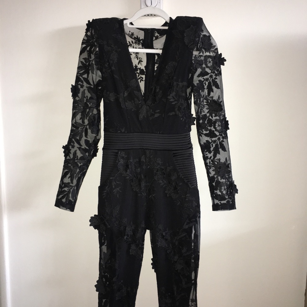 Black lacey jumpsuit